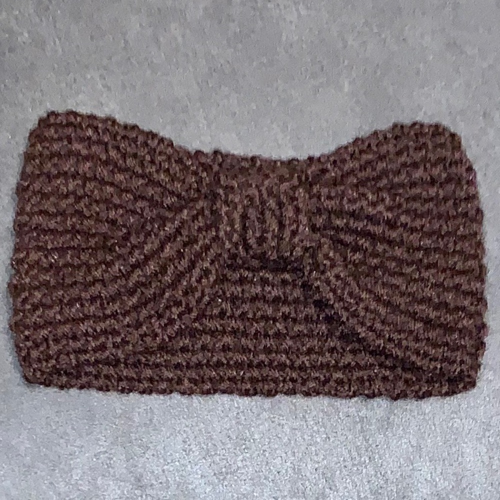 ❤️Brown Knitted Headband and Ear Warmer